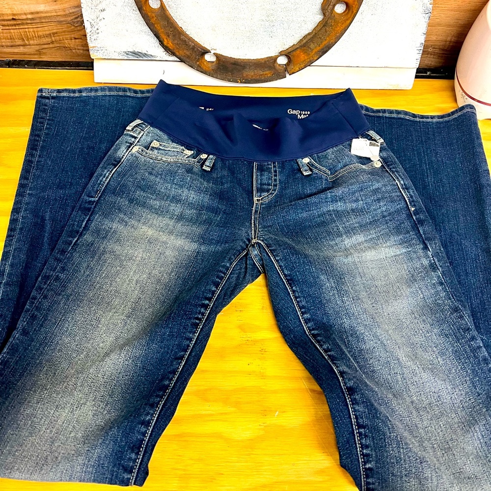 Gap maternity jeans